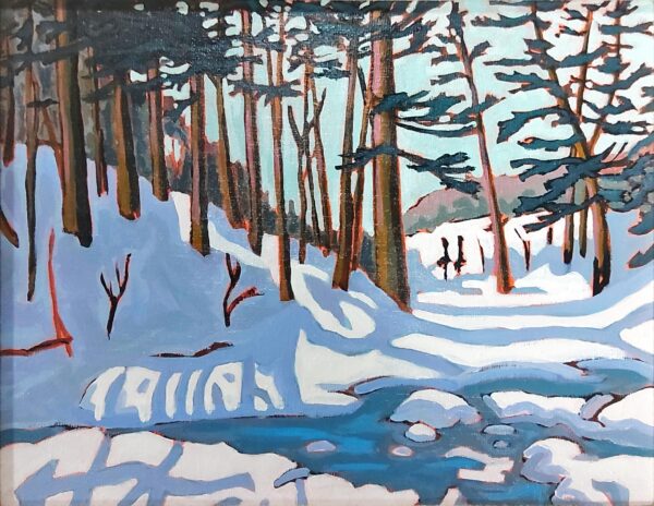Douglas Todd Cold and Frosty Inspired by Alexander Van Laer Unsigned Cold & Frosty