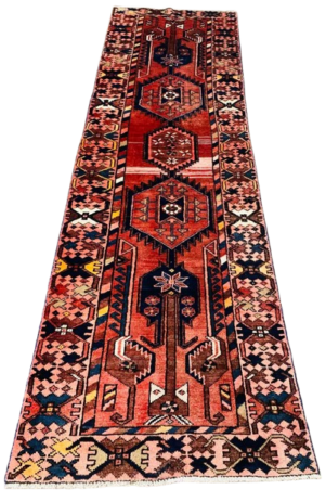 599845760_1592510728593153_2288693327303616319_n-removebg-preview Origin "Zanjan" Hand Knotted Sheep Wool Persian Rug with Geometric Patterns 9'8" X 3"