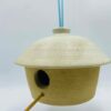 1973 Handmade Studio Pottery Birdhouse Signed "Battia" Canada