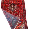 Origin "Zanjan" Persian Tribal Rug Hand Knotted Natural Dyes with Floral Medallion and Geometric Patterns 7'3" X 3'11"