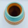 Native American Navajo pottery Vase Signed "Ron J"