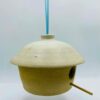 1973 Handmade Studio Pottery Birdhouse Signed "Battia" Canada