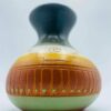 Native American Navajo pottery Vase Signed "Gwin B"