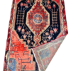 Origin "Nahavand" Persian Tribal Rug Hand Knotted Natural Dyes with Geometric Patterns 7'7" X 4'2"