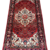 Origin "Liliyan" Persian Tribal Rug Hand Knotted Natural Dyes with Central Medallion and Floral/Geometric Patterns 6'8" X 3'5"