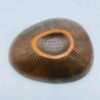 1970s L&M Vintage Canadian Redware Inuit Hunter Pottery Dish