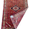 Origin "Hamedan" Hosein Abad Persian Tribal Rug Hand Knotted Natural Dyes with Geometric Floral Patterns 7'3" X 4'8"