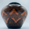 2004 Handcrafted Native American Navajo Etched Pottery Signed