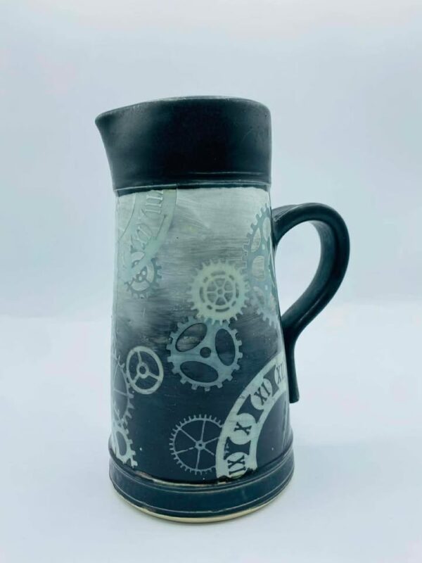 "Puffy Wuffy" Studio Pottery Pitcher / Jug