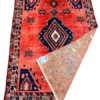 Origin "Sirjan" Persian Tribal Rug Hand Knotted Natural Dyes with Geometric Patterns 7'1" X 5'
